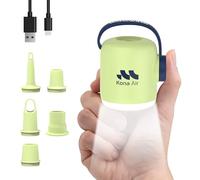 Woowind Pompe à Air Électrique, Pompe à Matelas Pneumatique sans Fil pour Flotteurs de Piscine, Anneaux de Natation, Lit Pneumatique, Canapé Pneumatique, Alimentée par Batterie Rechargeable