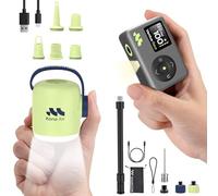 Woowind Ventus Race + Kona Air-Vert - Bundle Mini Gonfleur Vélo 120PSI Ultra-Rapide et Pompe Électrique 200L/min pour Camping/Gonflables avec Contrôle Pression