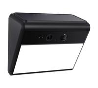 Woox Camera Exterieur Solaire avec éclairage Mural, 2K Caméra Surveillance WiF Exterieure sans Fil Batterie, éclairage Activation par Mouvement, avec Détection IA, Vision Nocturne en Couleur, IP65