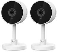 Woox Caméra Intelligente 1080p WiFi IP Caméra de sécurité (Lot de 2)