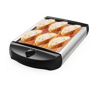 Woox MX0206 Grille-pain mécanique 900 W avec 3 tubes de chauffe - Argent