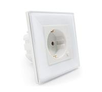 Woox R4054 Smart WLAN Prise Socket Plug Vocale et Commandé à Distance Compatible avec Alexa, Google Assistant, Blanc