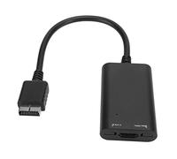 WOOXGEHM Adaptateur de Câble HDMI pour PS2/PS1, Sortie de Signal 1080P RGBS YPbPr Prise en Charge du Câble de convertisseur Vidéo HD 4: 3/16: 9 commutateur Rtio D'aspect D'écran