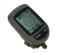 WOOXGEHM Altimètre Numérique, 8 En 1 électronique Numérique Multifonction LCD Boussole Altimètre Baromètre Thermomètre Avec Support De Vélo Pour Caméra Randonnée Escalade Cyclisme En Plein Air