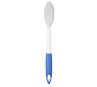 WOOXGEHM Brosse À Pieds, Anti-Moisissure, Poignée Courbée Antidérapante Brosse À Pierre Ponce Brosse À Pieds pour Personnes Âgées et Personnes À Mobilité Réduite