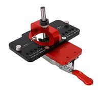 WOOXGEHM Guide de perçage 35mm avec mandrin pour charnière cachée, outil de bricolage pour porte d’armoire, jeu de mèches pilotes