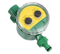 WOOXGEHM Minuterie D'Arrosage Électronique Automatique Multifonction À Deux Cadrans, Contrôleur D'Irrigation de Jardin, Minuterie D'Arrosage Extérieur, Minuterie d'eau Tuyau D'Arrosage