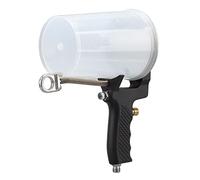WOOXGEHM Pistolet à Gelcoat, Pulvérisation de Gelcoat Ou de Résine Kit de Projet de Laminage de Fibre de Verre avec Buse Fn5 5/32 in. Librement Ajustable, pour Pulvériser du Gelcoat et de La Résine