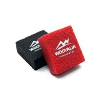 WOOYALIN The Power Duo Gomme de raquette de pickleball (1 noire et 1 rouge infrarouge), nettoyant double action pour pagaies en fibre de carbone brute, restaure la rotation et entretien haute