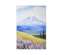 WOPIYNAG Impression aquarelle sur toile Mt St. Helens - Impression sur toile - 40 x 60 cm