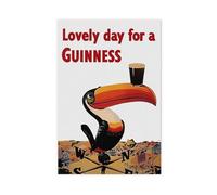 WOPIYNAG Poster sur toile Lovely Day For A Guinness Poste 30 x 45 cm