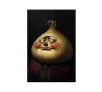 WOPIYNAG Poster sur toile représentant l'oignon qui pleure 50 x 75 cm