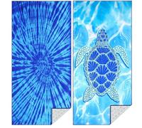 Woplagyreat Serviette de Plage Microfibre XXL Serviettes Drap Accessoire Piscine Grande Vacances Micro Fibre Homme Beach Towel Eponge Fille Essuie Decoration Indispensable Femme 90x180 Adulte Towels