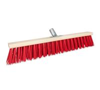Woplus Balai de rue 500 mm sans manche, balai de jardin, balai industriel, balai d’extérieur avec poils stables (50 cm sans manche)