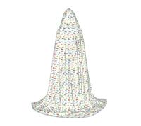 WOPQS Cape à capuche pour adolescent, carnaval, Halloween, magicien