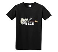 woqu Men's Jeff Beck Logo Regular Fit T Shirt XL