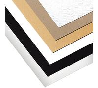 Worbla Finest Black Transpa Pearly Meshed KobraCast Lot de 6 tableaux muraux, 25 x 18,7 cm, Noir