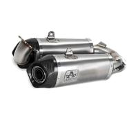 Arrow Titanium Work With Carbon End Cap Ducati Panigale V2 955 ´20 Homologated Muffler Rouge Homologated