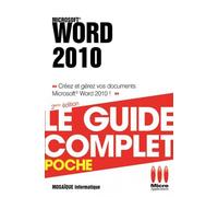 Gcpoche word 2010 - MA éditions - Micro Application - Poche - Guide
