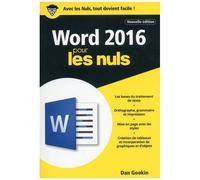 Word 2016 Pour Les Nuls