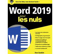 Word 2019 pour les Nuls