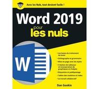 Word 2019 Pour les Nuls Dan Gookin (Auteur)