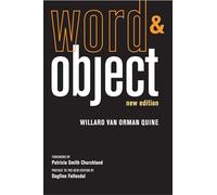 Word and Object, new edition