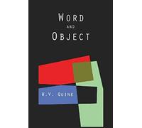 Word And Object (Studies In Communication)