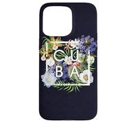 Word Art Flowers of Cuba - Cuban Pride Coque pour iPhone 15 Pro Max