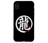 Word Art japonais "Dragon" Pinceau Coque pour iPhone XS Max