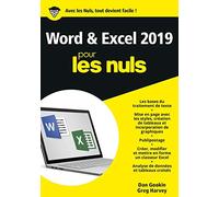 Word et Excel 2019 pour les Nuls