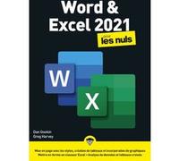 Word et Excel 2021 Mégapoche Pour les Nuls Greg Harvey (Auteur), Dan Gookin (Auteur)