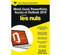 Word, Excel, PowerPoint, Access et Outlook 2019 Mégapoche Pour les Nuls