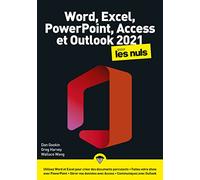 Word, Excel, PowerPoint, Access et Outlook 2021 pour les Nuls, mégapoche