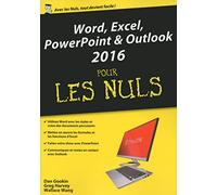 Word, Excel, PowerPoint et Outlook 2016 pour les Nuls mégapoche