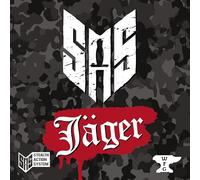 Word Forge Games: SAS Rogue Regiment Jager Expansion Jeu de Société de Stratégie Jeu d'action furtif Seconde Guerre Mondiale Thème Militaire Age 14+ 1-4 Joueurs, 60 Minutes