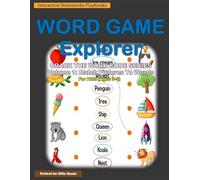 Word Game Explorer: Crack the Word Code Series: Volume 1: Match Pictures To Words - 35 Playful Matching Challenges for Kids Ages 3-5 Educational Activity Book for Children Color Print