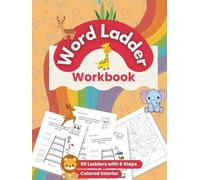 Word Ladder Workbook: Easy Level Word Ladders Puzzles for Kids with a few Coloring Pages at the End