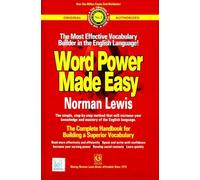 Word Power Made Easy Paperback - 25 November 2024 | Vocabulary Building & English Language Improvement Book by Norman Lewis | Fully Revised & Updated Edition