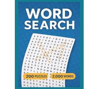 Word Search 200 Puzzles: 200 fun and challenging word search puzzles with 2,000 words to discover - perfect for relaxing your mind, boosting your focus, and enjoying themed word hunts all year long