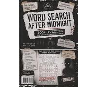 Word Search After Midnight: Disturbing Analog Horror Word Searches from the Midnight Foundation Archives | 6x9 | Complete Solutions Included