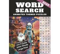 Word Search Animated Themed Puzzles: A Word Find Book with a Variety of Themes for Seniors, Adults and Teens