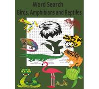 Word Search Birds, Amphibians and Reptiles: Forest Wild Life