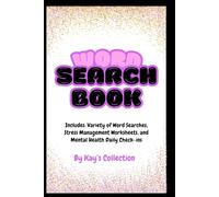 "Word Search Book" By Kay's Collection