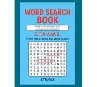 Word Search Book for 8 Year Old Kid Computer Science: S.T.R.A.W.S. Study Time Reading And Word Search
