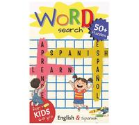 Word Search Book for Kids: A sweet and educational activity book featuring 55 themed word searches, with 6 words in each language per puzzle, plus all ... and Spanish| educational, for kids