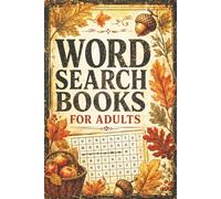 Word Search Books for Adults, Activity Book: Easy-on-the-Eyes Lexicon Puzzle Workbook, 1500 words to find