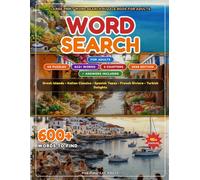 Word Search Books for Adults - Large Print - Mediterranean Cooking Theme: Savor the Flavors - Featuring Italian, Gr nd Spanish Culinary Traditions