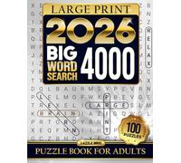 Word Search Books for Adults Large Print Puzzle: Big Word Find Puzzles for Adult & Seniors To Keep Mind Busy, Activity Games for Elderly Men Women Stress Relief, Relaxing