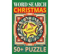 Word Search Christmas, LARGE PRINT, 50+ PUZZLES: Christmas Word Search not only for Adults: Enjoy this cozy Winter Word Search. Best Holiday Games for ... Stress reducing Time/ Large Print 6X9 inches